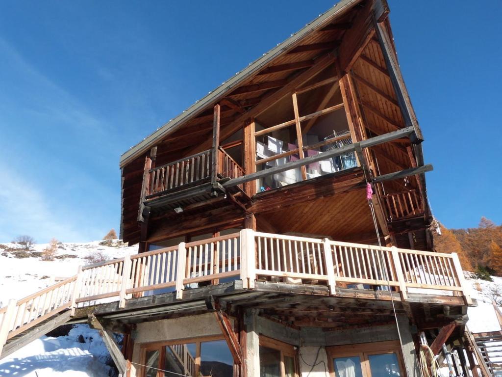 Chalet Panoramique Château-Ville-Vieille Exterior foto